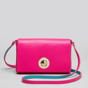 Kate Spade Bright Pink Cross body Bag Purse